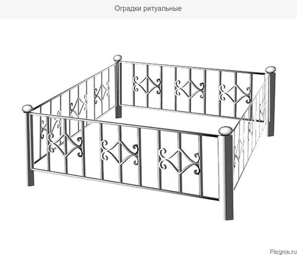 Эскизы Оградок На Кладбище Фото